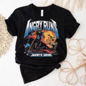 Angry Runs Jahmyr Gibbs Detroit Lions Shirt
