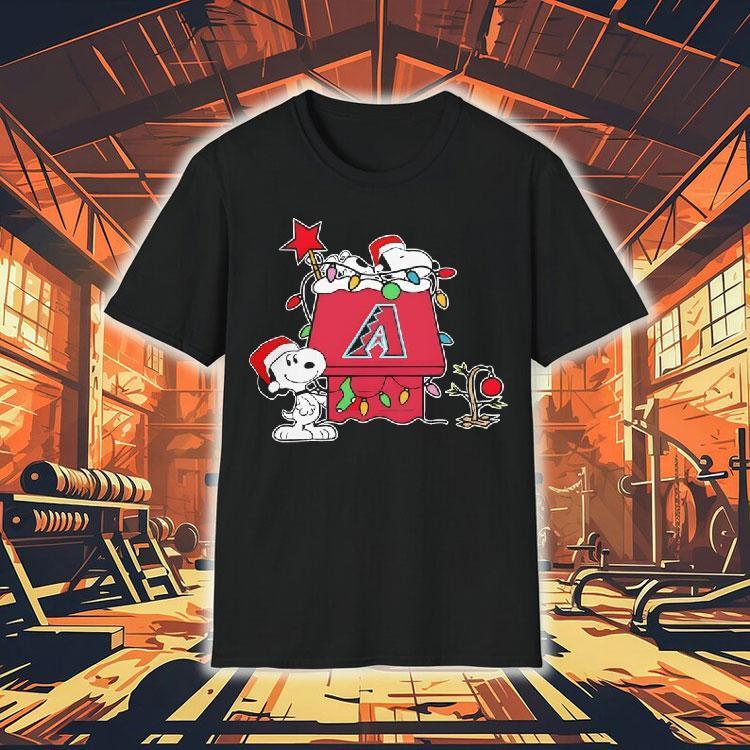 Arizona Diamondbacks Snoopy Christmas Holiday 2025 Shirt Arizona Diamondbacks Snoopy Christmas Holiday 2025 Shirt