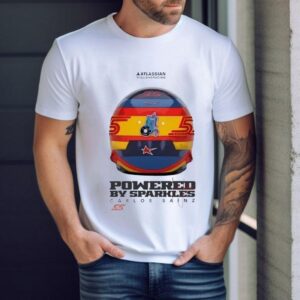 Atlassian Williams Racing Powered By Sparkles Carlos Sainz Signature Shirt
