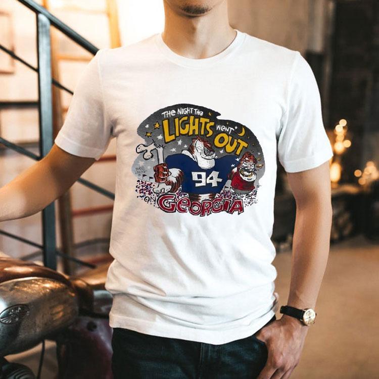 Auburn Tigers The Night The Lights Went Out Georgia Shirt Auburn Tigers The Night The Lights Went Out Georgia Shirt