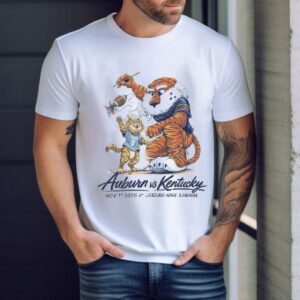 Auburn Tigers Vs Kentucky Wildcats 2025 Nov 1st 2025 At Jordan-hare Stadium Shirt