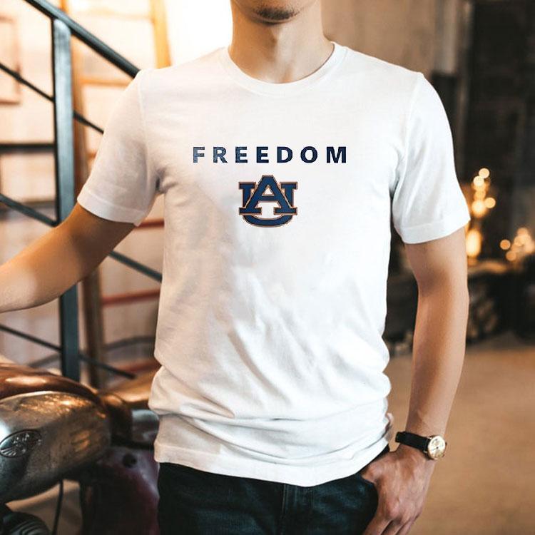 Auburn Tigers X Auburn University X Charlie Kirk Freedom Shirt Auburn Tigers X Auburn University X Charlie Kirk Freedom Shirt