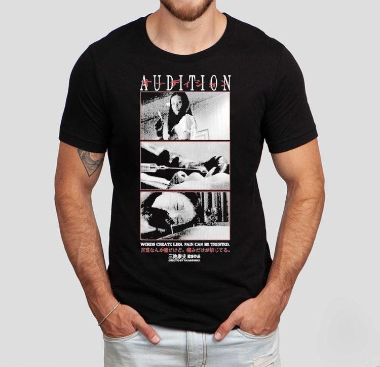 Audition Words Create Lies Pain Can Be Trusted Shirt Audition Words Create Lies Pain Can Be Trusted Shirt