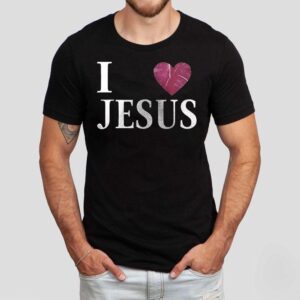 Baltimore Ravens X I Love Jesus Logo Shirt