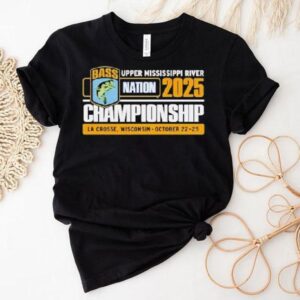 Bass Nation Championship 2025 La Crosse Wisconsin Event Shirt