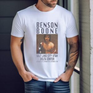 Benson Boone Salt Lake City Utah Delta Center Shirt