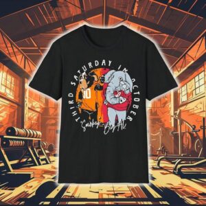 Big Al Alabama Crimson Tide Smokeytennessee Volunrs Mascots Third Saturday In October Shirt