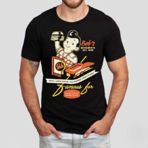 Big Boy Bob’s Famous For Double Deck Hamburger Crossroads Shirt