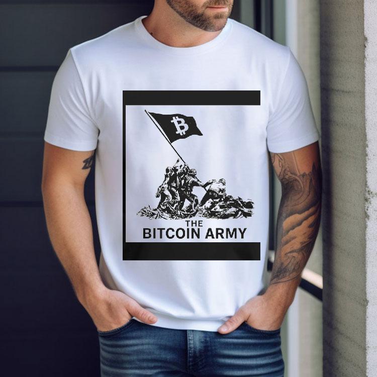 Bitcoin Army Operators Graphic Shirt Bitcoin Army Operators Graphic Shirt