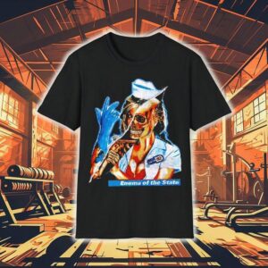 Blink-182 Skeleton Nurse Enema Of The State Shirt