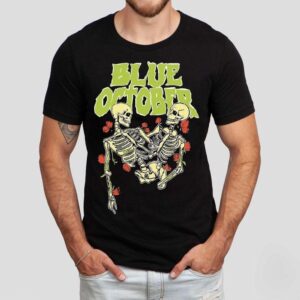 Blue October Skeleton Buddies Shirt