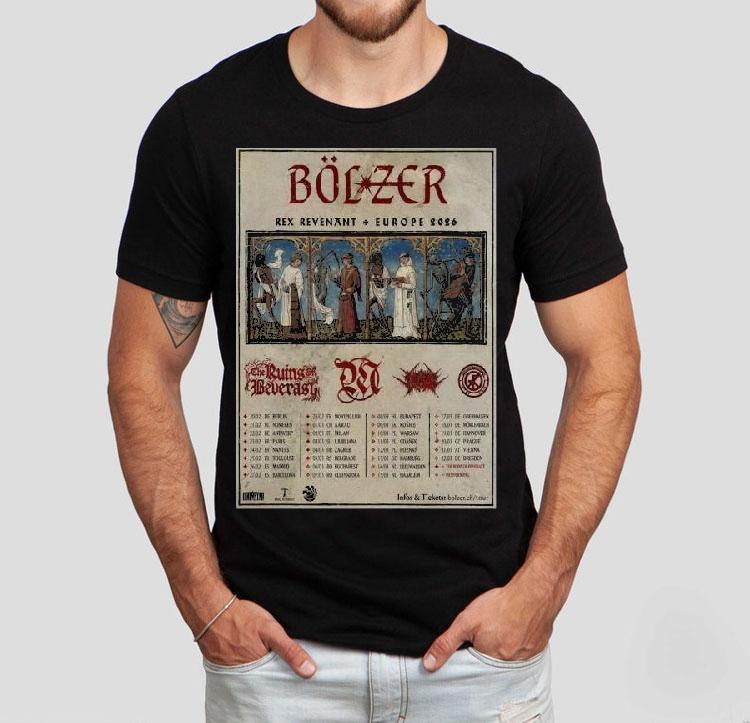 Bolzer Band Rex Revenant Europe Tour 2026 Shirt Bolzer Band Rex Revenant Europe Tour 2026 Shirt