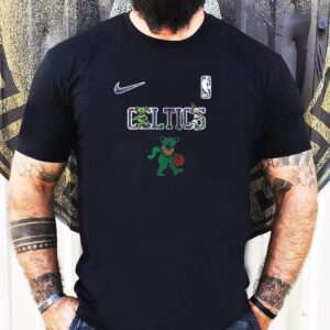 Boston Celtics Grateful Dead 60th Anniversary Bears Shirt