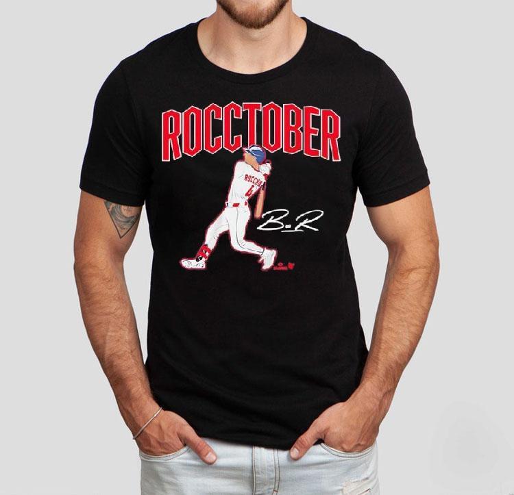 Brayan Rocchio Rocctober Cleveland Baseball Signature Shirt Brayan Rocchio Rocctober Cleveland Baseball Signature Shirt