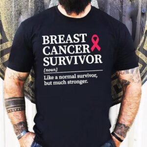Breast Cancer Survivor Definition Pink Ribbon Shirt