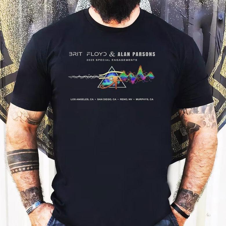 Brit Floyd And Alan Parsons Tour 2025 Shirt Brit Floyd And Alan Parsons Tour 2025 Shirt