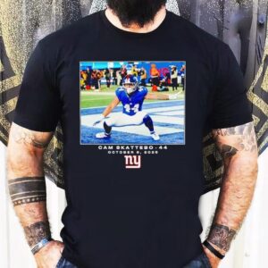 Cam Skattebo New York Giants Nfl Flash Features Week 6 Shirt