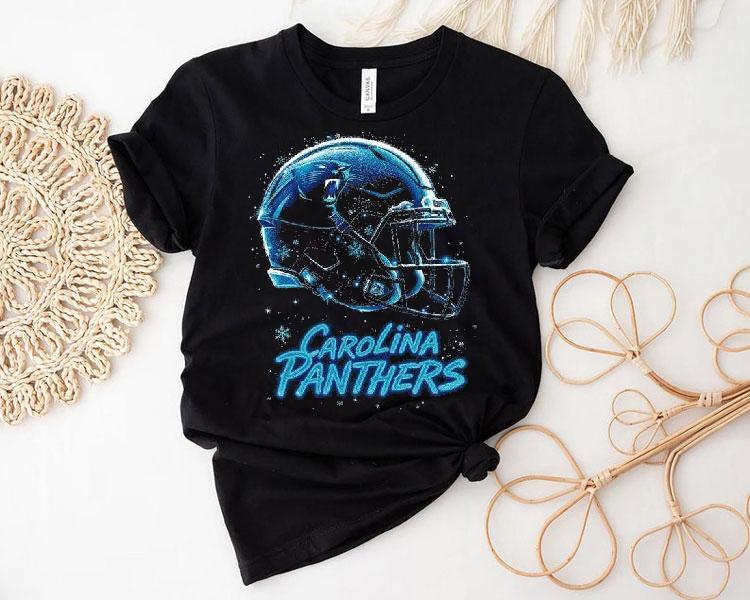 Carolina Panthers Nfl Halftone Christmas Helmet Series 2025 Shirt Carolina Panthers Nfl Halftone Christmas Helmet Series 2025 Shirt
