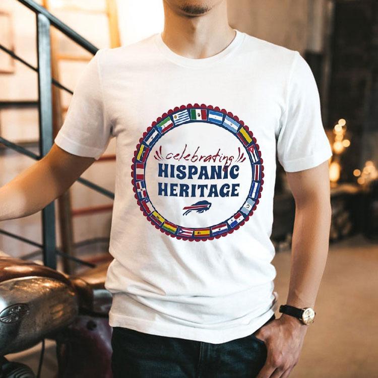 Celebrating Hispanic Heritage Buffalo Bills Shirt Celebrating Hispanic Heritage Buffalo Bills Shirt