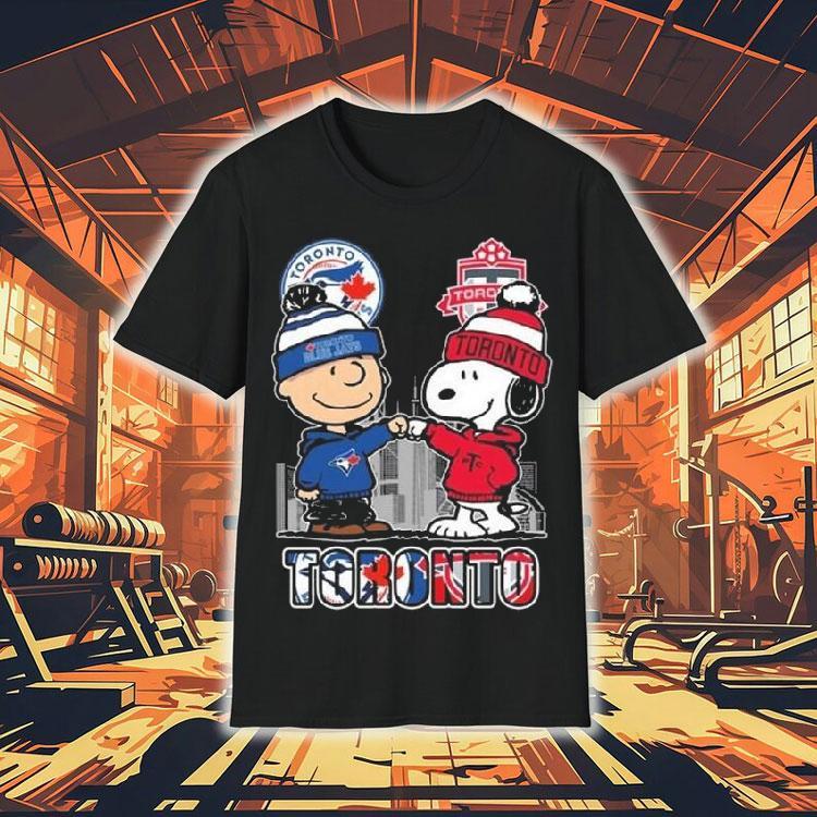 Charlie Brown Toronto Blue Jays And Snoopy Toronto Fc Skyline 2025 Shirt Charlie Brown Toronto Blue Jays And Snoopy Toronto Fc Skyline 2025 Shirt