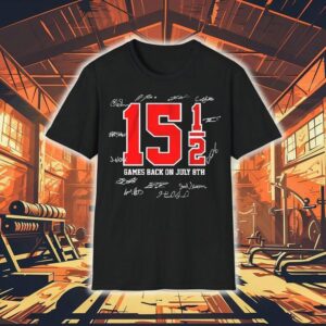 Cleveland Guardians Baseball 15 5 Game Comeback Signatures Shirt