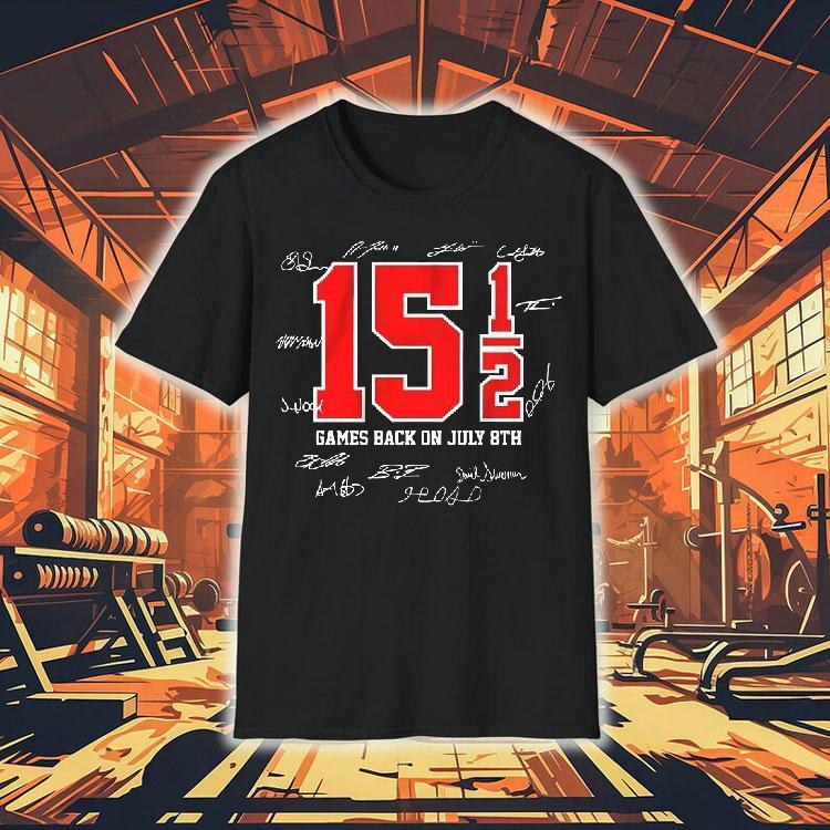 Cleveland Guardians Baseball 15 5 Game Comeback Signatures Shirt Cleveland Guardians Baseball 15 5 Game Comeback Signatures Shirt