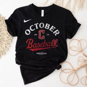 Cleveland Guardians Postseason 2025 October Baseball Logo Shirt