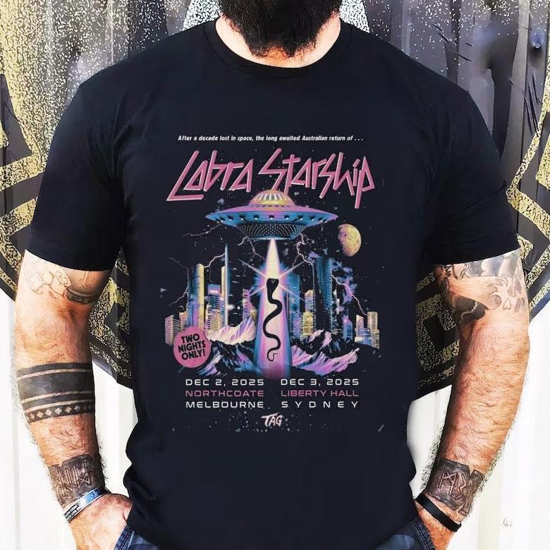 Cobra Starship December 3 2025 Liberty Hall Sydney Australia Shirt Cobra Starship December 3 2025 Liberty Hall Sydney Australia Shirt