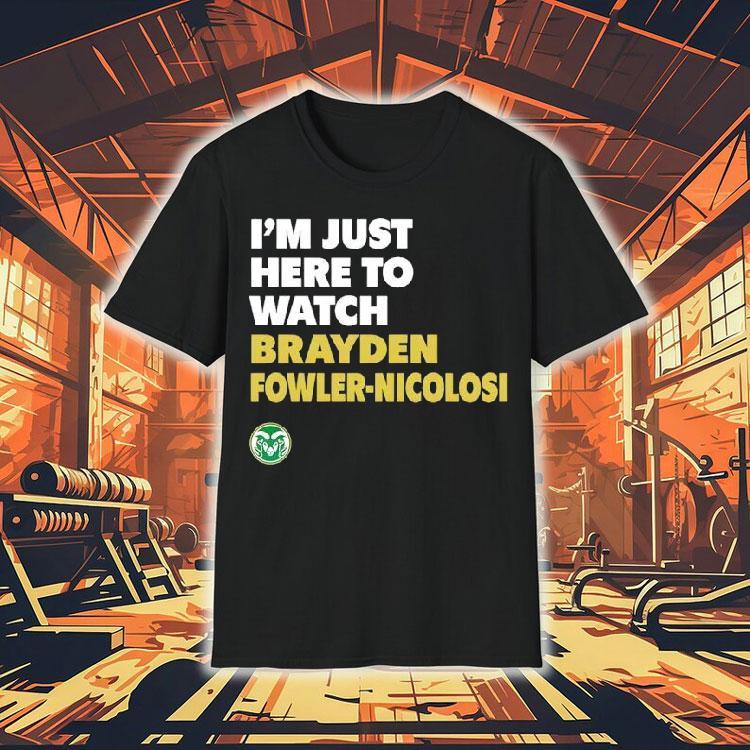 Colorado State Forest Green Game Day I’m Just Here To Watch Shirt Colorado State Forest Green Game Day I’m Just Here To Watch Shirt