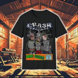 Crash Festival October 17 18, 2025 Dna Lounge In San Francisco Ca Shirt