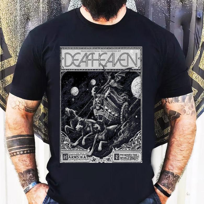 Deafheaven Manchester Music Hall In Lexington Ky October 12 2025 Shirt Deafheaven Manchester Music Hall In Lexington Ky October 12 2025 Shirt