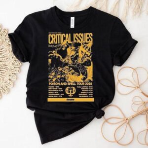 Disaster Critical Issues Poison And Spell Tour 2025 Dates Shirt
