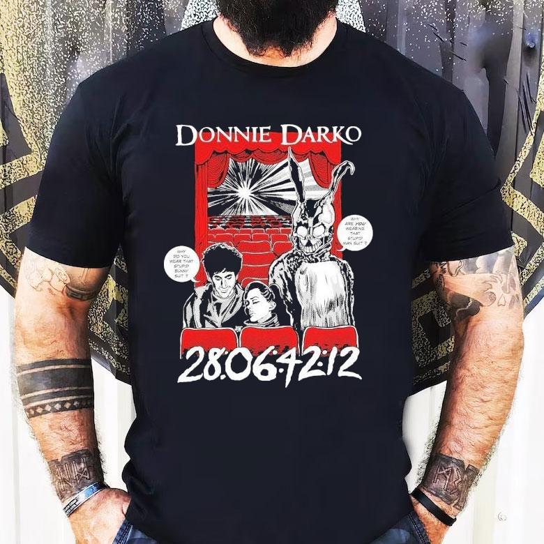 Donnie Darko Stupid Man Suit Shirt Donnie Darko Stupid Man Suit Shirt