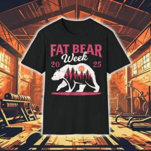 Fat Bear Week 2025 Katmai Wild Animal Shirt