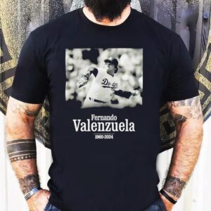 Fernando Valenzuela Los Angeles Dodgers Baseball 1960 2024 Shirt