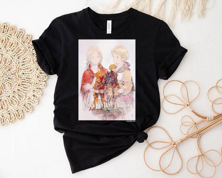 Final Fantasy Tactics The Ivalice Chronicles Key Visual Art Shirt Final Fantasy Tactics The Ivalice Chronicles Key Visual Art Shirt