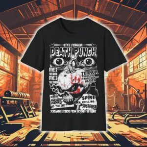 Five Finger Death Punch X The Terror Screaming Terror From Beyond The Grave Shirt