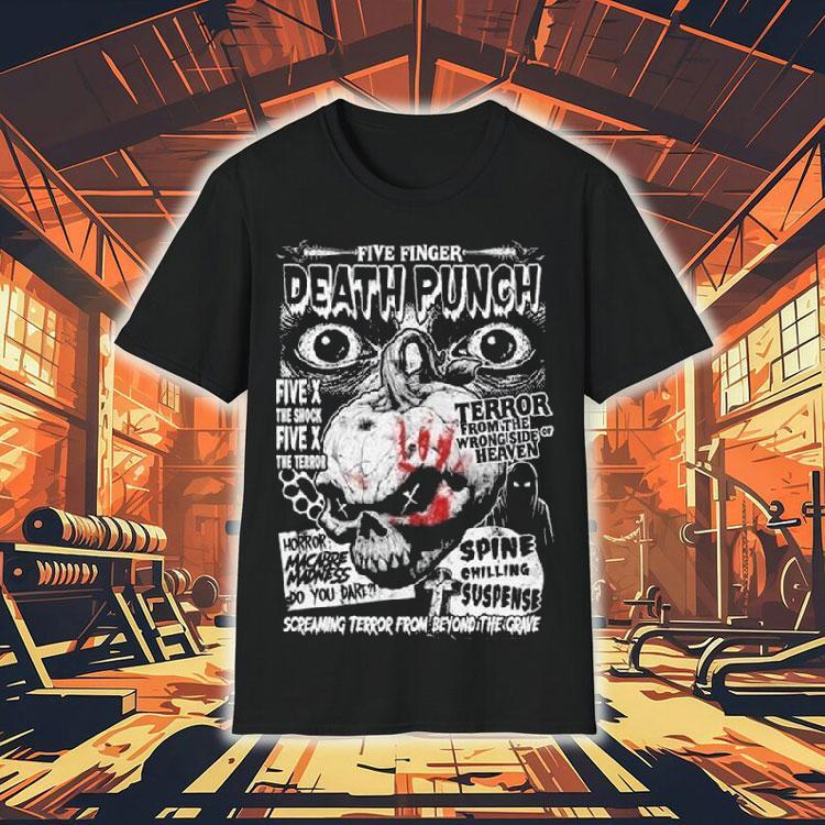 Five Finger Death Punch X The Terror Screaming Terror From Beyond The Grave Shirt Five Finger Death Punch X The Terror Screaming Terror From Beyond The Grave Shirt
