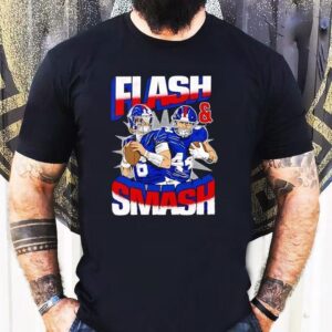 Flash Dart And Skattebo New York Giants Football Shirt