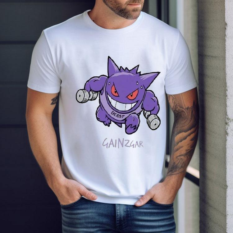 Gainzgar Pokemon Gengar Shirt Gainzgar Pokemon Gengar Shirt