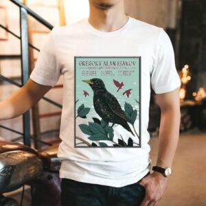 Gregory Alan Isakov Eu And Uk Tour 2025 Bird Shirt