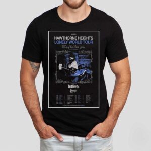 Hawthorne Heights Lonely World 2026 Shirt