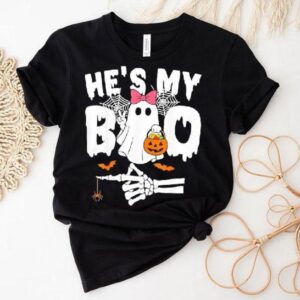 He S My Boo Matching Halloween Couples She S My Boo Tshirt