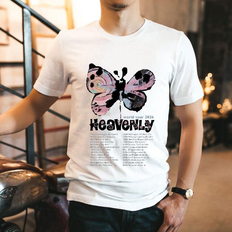 Heavenly World Tour 2026 Dates Shirt Heavenly World Tour 2026 Dates Shirt
