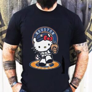 Hello Kitty Player Houston Astros Baseball Shirt