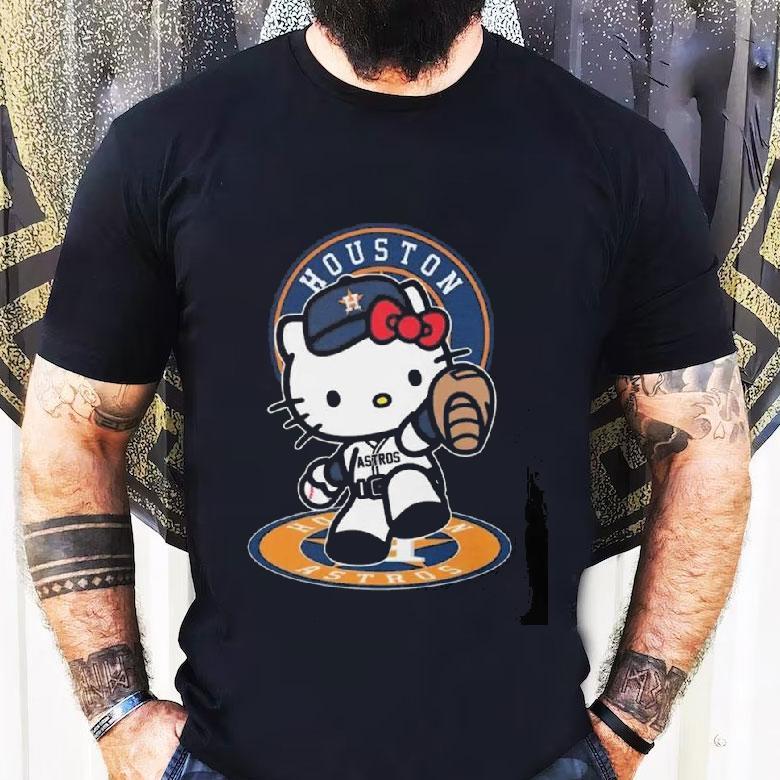 Hello Kitty Player Houston Astros Baseball Shirt Hello Kitty Player Houston Astros Baseball Shirt