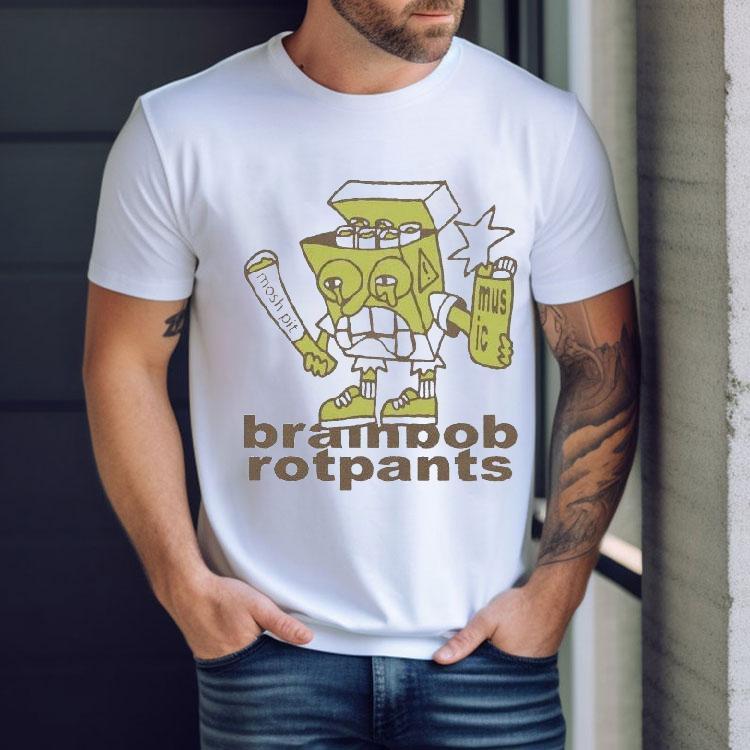 Honey Tv Brainbob Rotpants Mosh Pit Music Shirt Honey Tv Brainbob Rotpants Mosh Pit Music Shirt