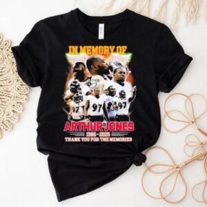 In Memory Of Arthur Jones Baltimore Ravens 1986 2025 Thank You For The Memories Wings Signature Shirt