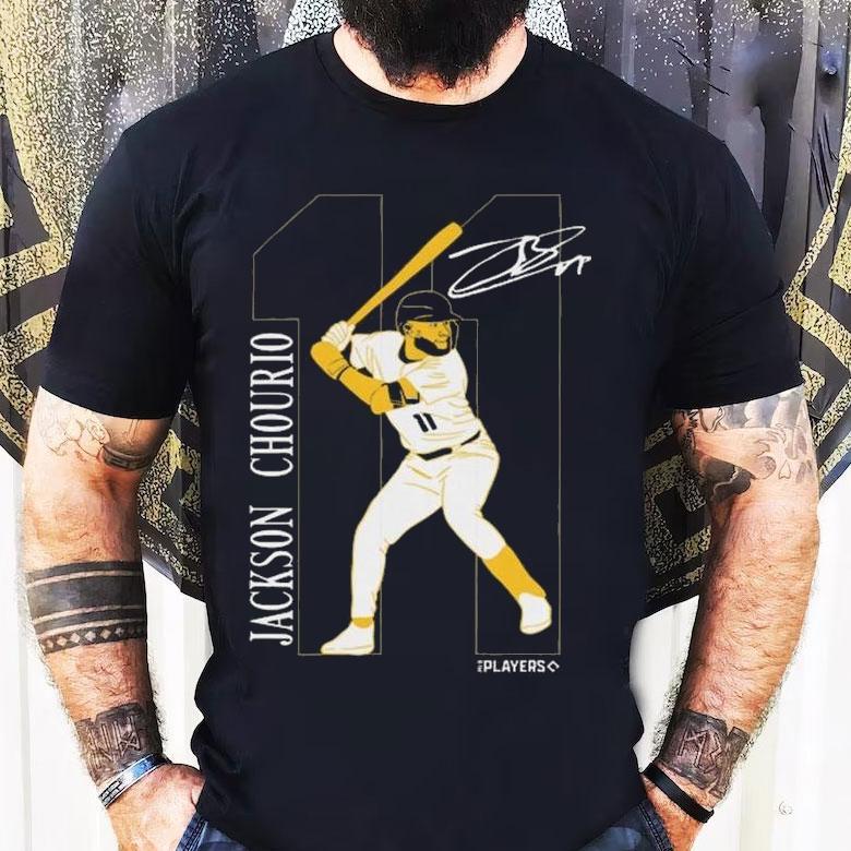 Jackson Chourio #11 Milwaukee Brewers Signature Shirt Jackson Chourio #11 Milwaukee Brewers Signature Shirt