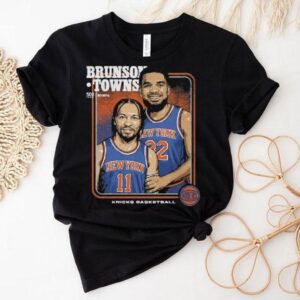 Jalen Brunson Karl-anthony Towns New York Knicks Step Brothers Shirt